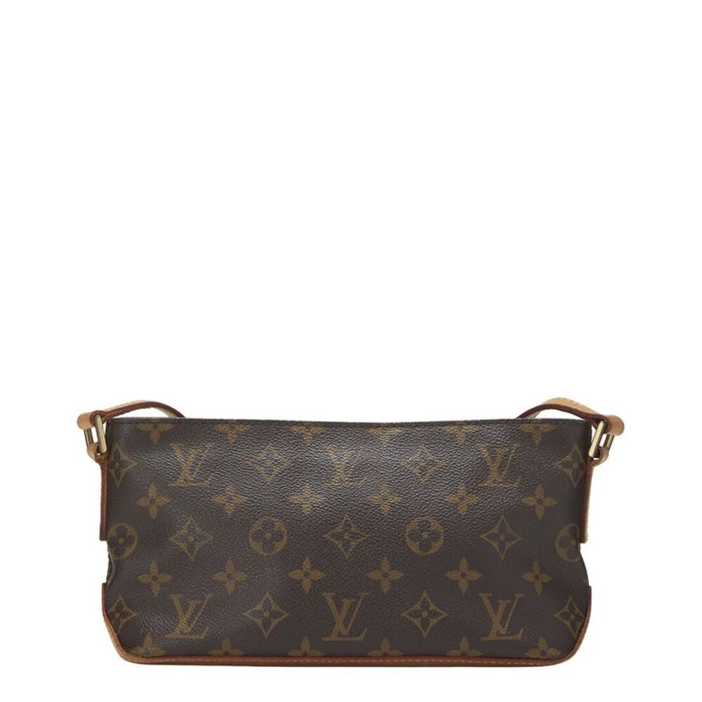 Louis Vuitton Brown Monogram Coated Canvas & Vachetta Leather Trotteur